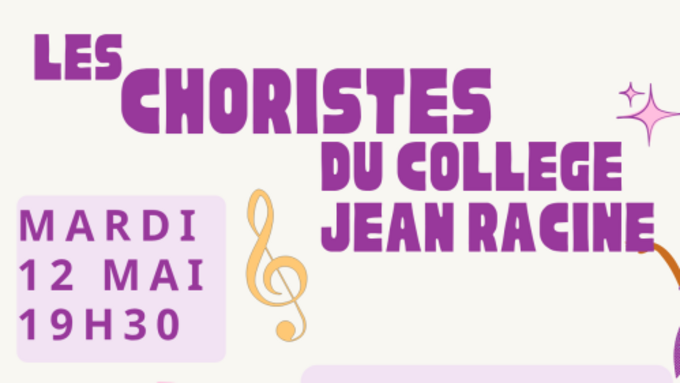 Concert chorale mardi 12 mai 2026
19h30 à la Maison pour tous St Christol les A.